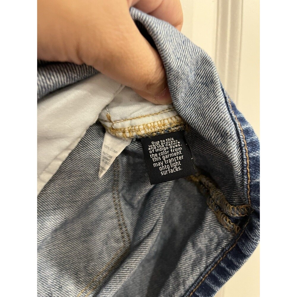 J.CREW Indigo Denim Mini Skirt Y2K Fashion 100% cotton Womens Size 27 0070 - Picture 5 of 6